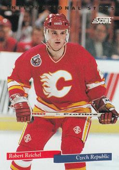 1993-94 Score Canadian - International Stars #6 Robert Reichel Front