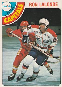 1978-79 O-Pee-Chee #371 Ron Lalonde Front