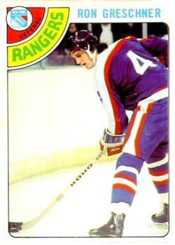 1978-79 O-Pee-Chee #154 Ron Greschner Front