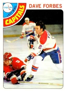 1978-79 O-Pee-Chee #167 Dave Forbes Front