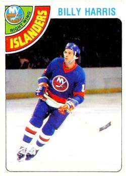 1978-79 O-Pee-Chee #182 Billy Harris Front