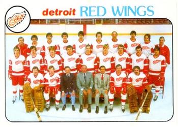 1978-79 O-Pee-Chee #197 Detroit Red Wings Front