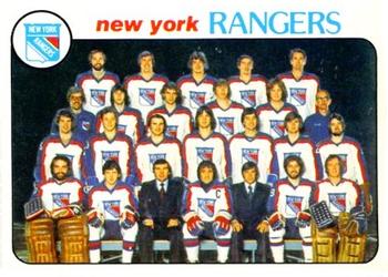 1978-79 O-Pee-Chee #202 New York Rangers Front