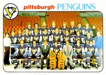 1978-79 O-Pee-Chee #204 Pittsburgh Penguins Front