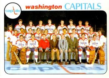 1978-79 O-Pee-Chee #208 Washington Capitals Front