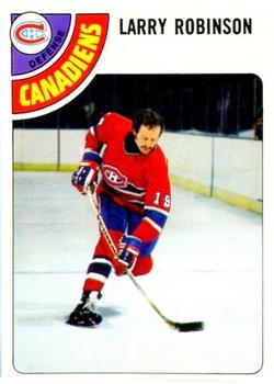 1978-79 O-Pee-Chee #210 Larry Robinson Front