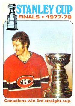 1978-79 O-Pee-Chee #264 Stanley Cup Finals 1977-78 Front