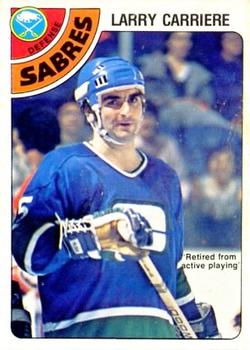 1978-79 O-Pee-Chee #272 Larry Carriere Front