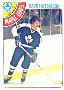 1978-79 O-Pee-Chee #289 Dave Hutchison Front