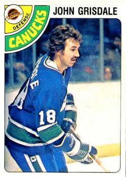 1978-79 O-Pee-Chee #318 John Grisdale Front