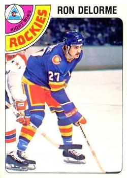 1978-79 O-Pee-Chee #323 Ron Delorme Front