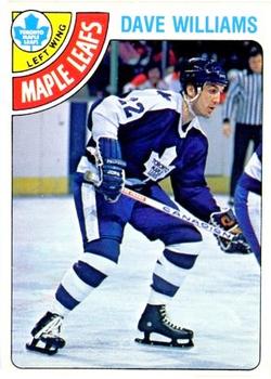 1978-79 O-Pee-Chee #359 Dave Williams Front