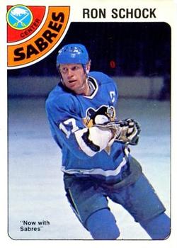 1978-79 O-Pee-Chee #384 Ron Schock Front