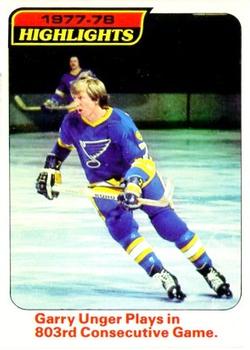 1978-79 O-Pee-Chee #5 Garry Unger Front