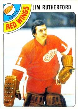 1978-79 O-Pee-Chee #74 Jim Rutherford Front
