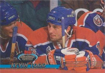 1993-94 Stadium Club O-Pee-Chee #8 Kevin Todd Front
