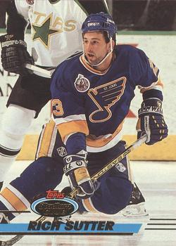 1993-94 Stadium Club O-Pee-Chee #46 Rich Sutter Front