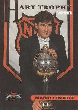 1993-94 Stadium Club O-Pee-Chee #143 Mario Lemieux Front