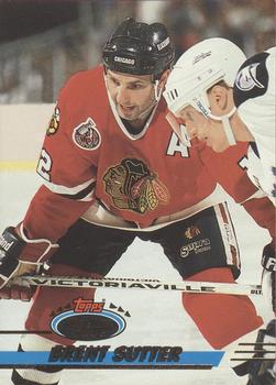 1993-94 Stadium Club O-Pee-Chee #211 Brent Sutter Front