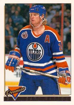 1993-94 Topps Premier - Gold #71 Dave Manson Front