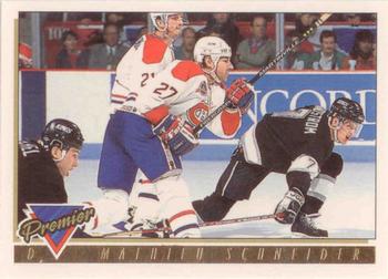 1993-94 Topps Premier - Gold #163 Mathieu Schneider Front
