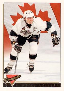 1993-94 Topps Premier - Gold #380 Wayne Gretzky Front