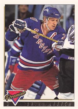 1993-94 Topps Premier - Gold #25 Brian Leetch Front