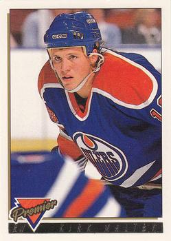 1993-94 Topps Premier - Gold #290 Kirk Maltby Front