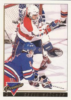 1993-94 Topps Premier - Gold #435 Kevin Hatcher Front
