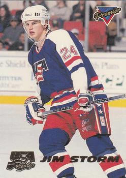 1993-94 Topps Premier - Team USA #22 Jim Storm Front