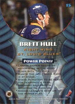 1994-95 Finest - Bowman's Best Refractors Veterans #15 Brett Hull Back