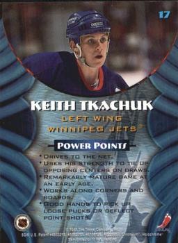 1994-95 Finest - Bowman's Best Refractors Veterans #17 Keith Tkachuk Back