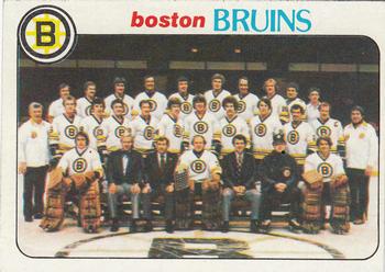 1978-79 Topps #193 Boston Bruins Team Front
