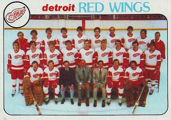 1978-79 Topps #197 Detroit Red Wings Team Front