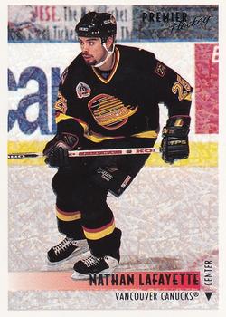 1994-95 O-Pee-Chee Premier - Special Effects #18 Nathan Lafayette Front