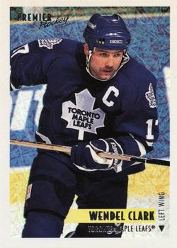 1994-95 O-Pee-Chee Premier - Special Effects #55 Wendel Clark Front