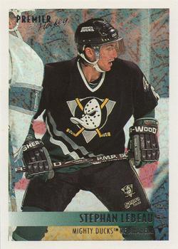1994-95 O-Pee-Chee Premier - Special Effects #63 Stephan Lebeau Front