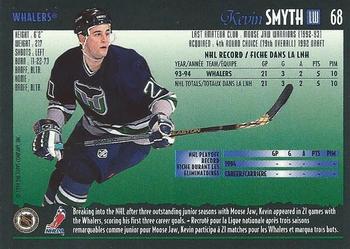 1994-95 O-Pee-Chee Premier - Special Effects #68 Kevin Smyth Back