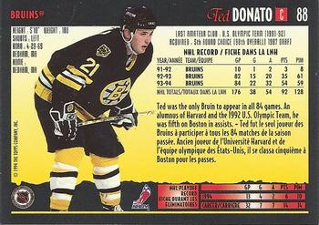 1994-95 O-Pee-Chee Premier - Special Effects #88 Ted Donato Back