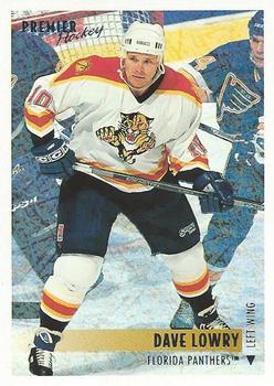 1994-95 O-Pee-Chee Premier - Special Effects #89 Dave Lowry Front