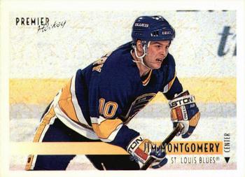 1994-95 O-Pee-Chee Premier - Special Effects #91 Jim Montgomery Front