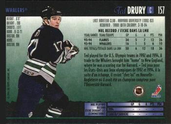 1994-95 O-Pee-Chee Premier - Special Effects #157 Ted Drury Back