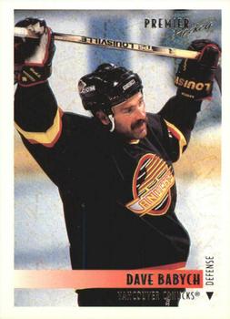 1994-95 O-Pee-Chee Premier - Special Effects #256 Dave Babych Front