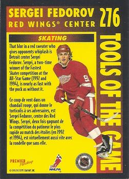 1994-95 O-Pee-Chee Premier - Special Effects #276 Sergei Fedorov Back