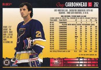 1994-95 O-Pee-Chee Premier - Special Effects #282 Guy Carbonneau Back