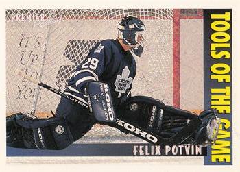 1994-95 O-Pee-Chee Premier - Special Effects #313 Felix Potvin Front