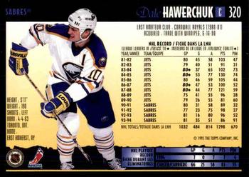 1994-95 O-Pee-Chee Premier - Special Effects #320 Dale Hawerchuk Back