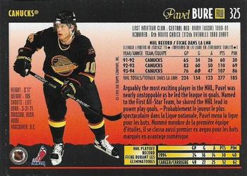 1994-95 O-Pee-Chee Premier - Special Effects #325 Pavel Bure Back
