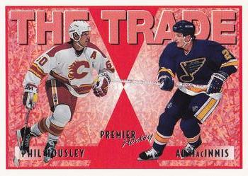 1994-95 O-Pee-Chee Premier - Special Effects #347 Al MacInnis / Phil Housley Front
