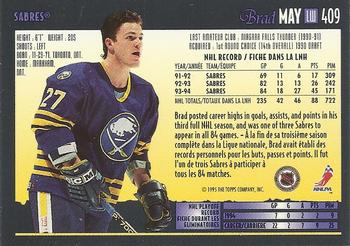 1994-95 O-Pee-Chee Premier - Special Effects #409 Brad May Back